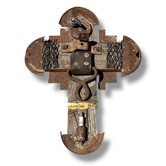 Isleta Pueblo Cross (Bernalillo Pueblo, New Mexico) - From The Andes