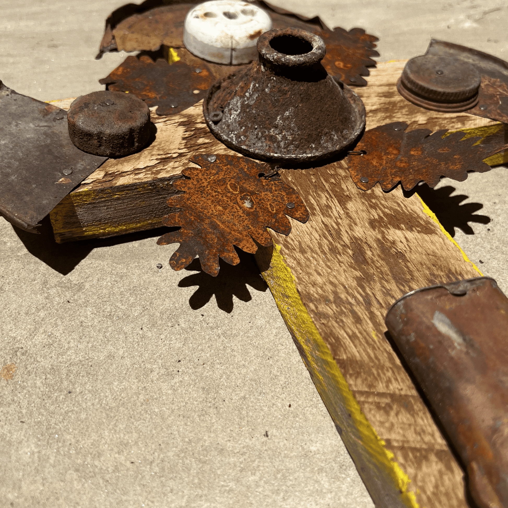 Laguna Pueblo Cross (Cibola County, New Mexico) - From The Andes