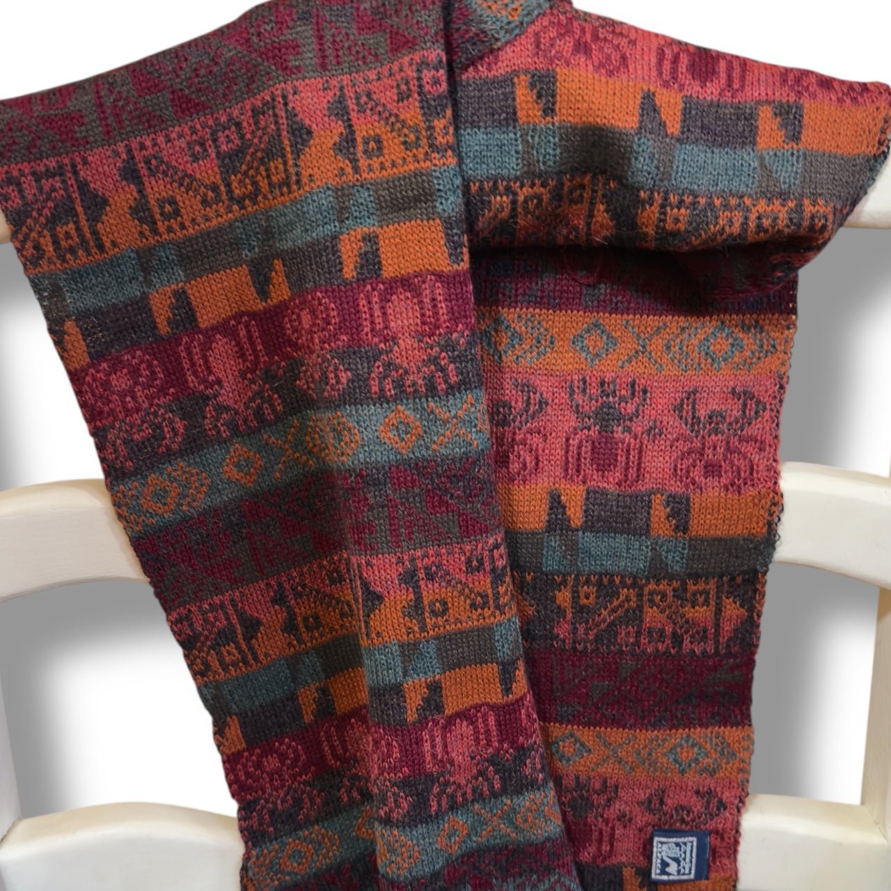 Loom - Woven Alpaca Scarf - From The Andes