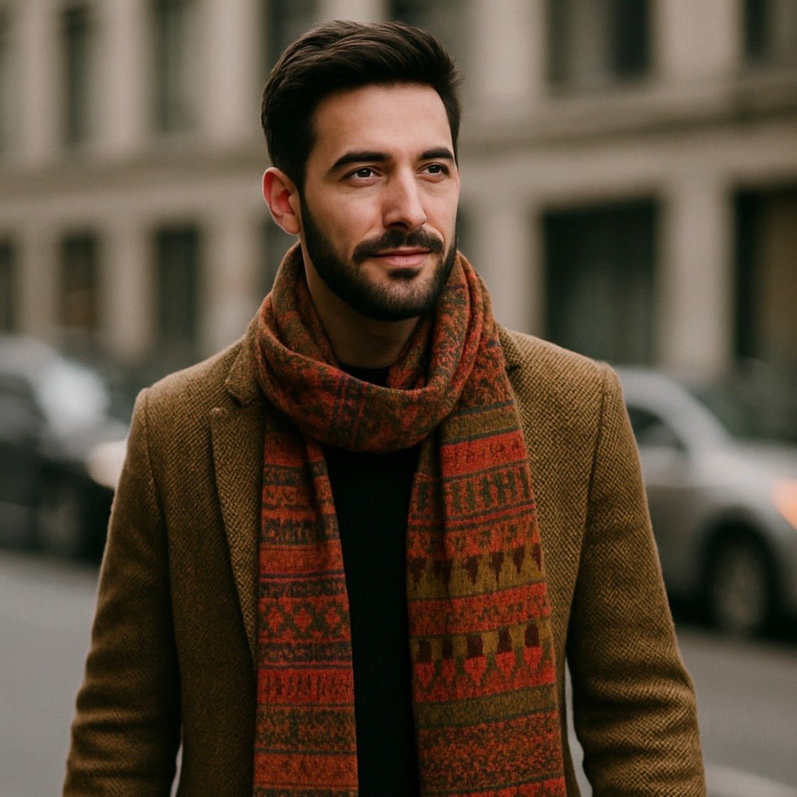 Loom - Woven Alpaca Scarf - From The Andes