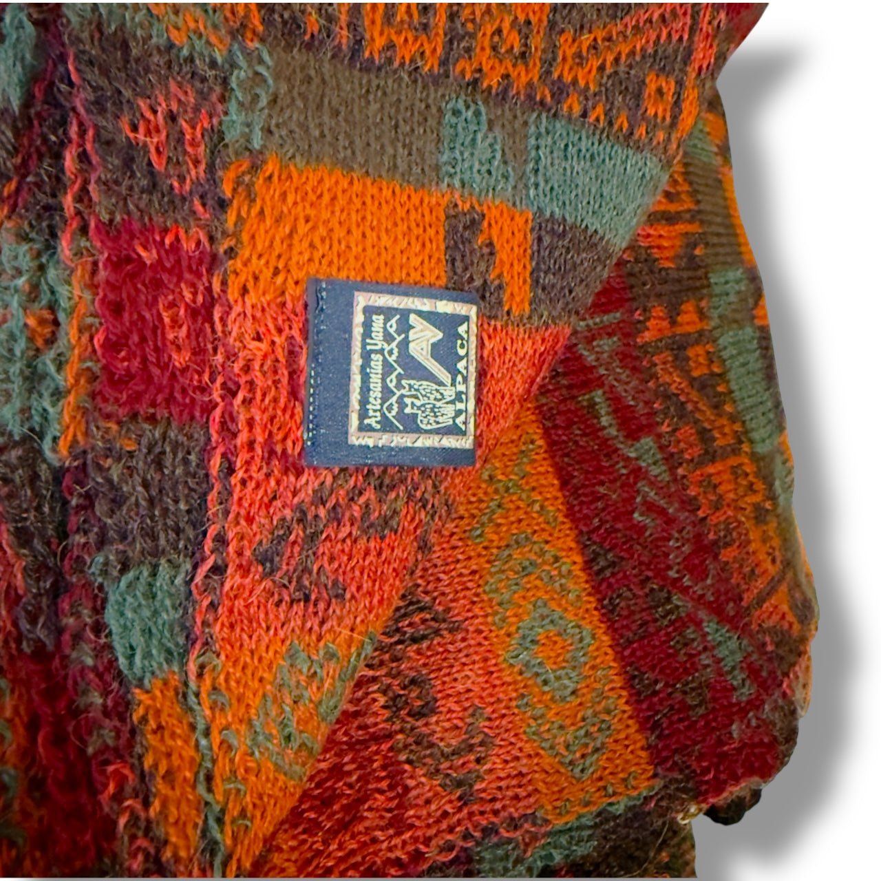 Loom - Woven Alpaca Scarf - From The Andes