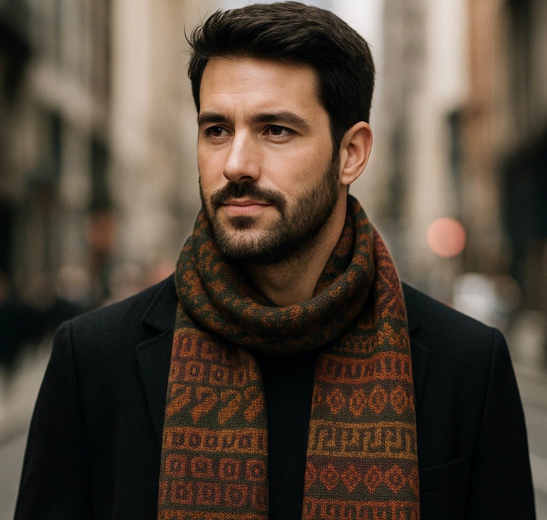 Loom - Woven Alpaca Scarf - From The Andes