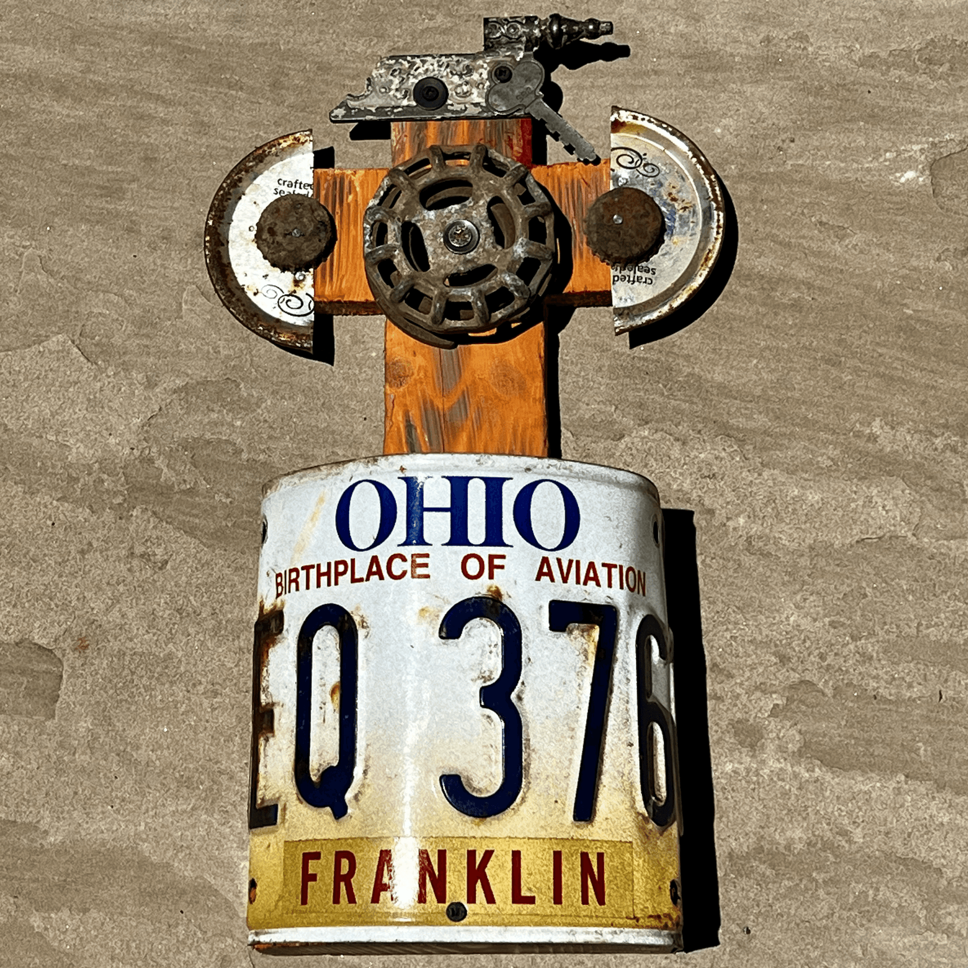 Ohio: Birthplace of Aviation Cross - From The Andes