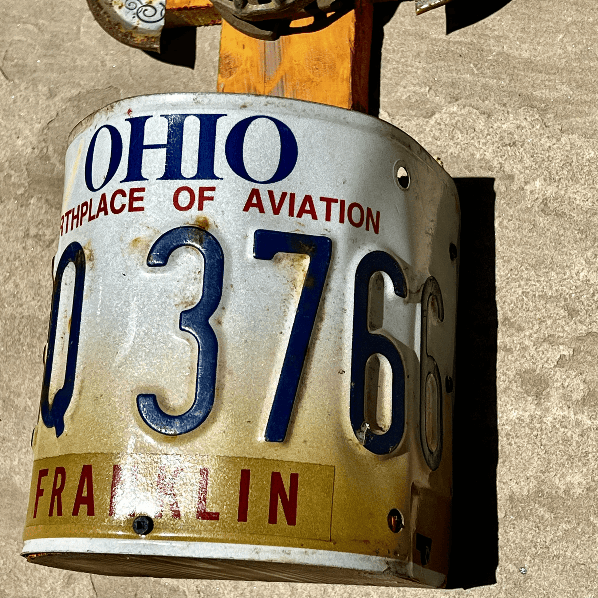 Ohio: Birthplace of Aviation Cross - From The Andes