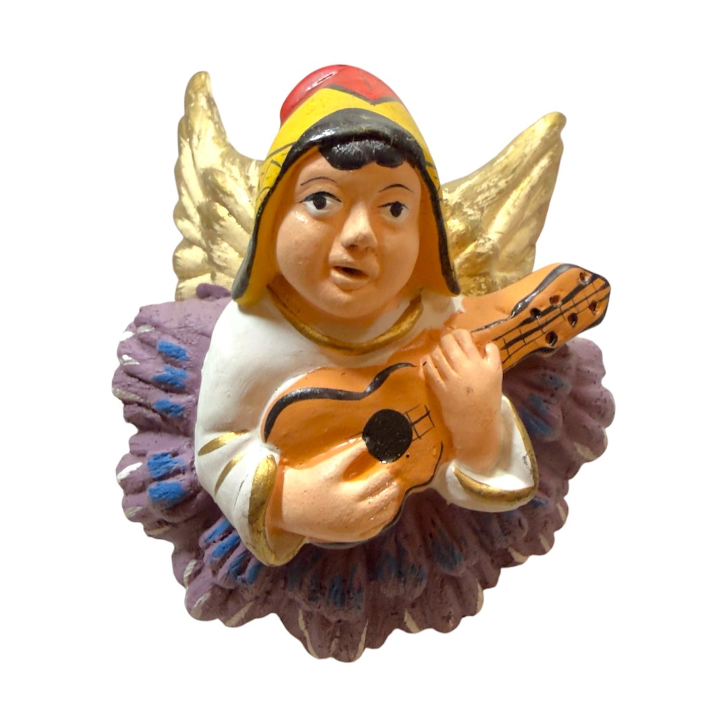 Peruvian Angel Musician Christmas Ornament - From The Andes