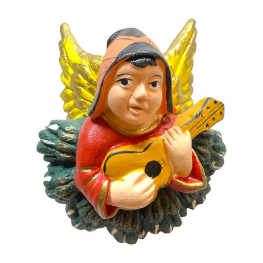Peruvian Angel Musician Christmas Ornament - From The Andes