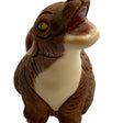 Peruvian Ceramic Howling Coyote Figurine