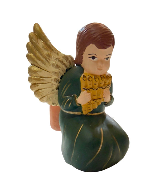 Peruvian Christmas Angel Figurine - From The Andes