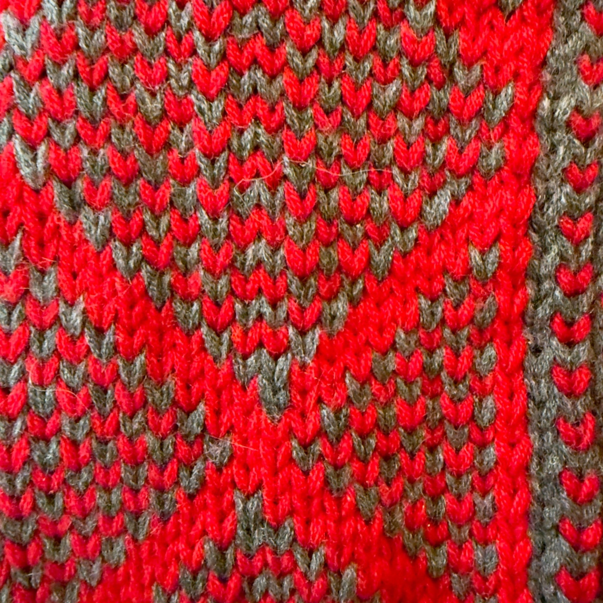 Peruvian Hand - Knit House Slipper Socks with Suede Soles, Mukluk - Style - From The Andes