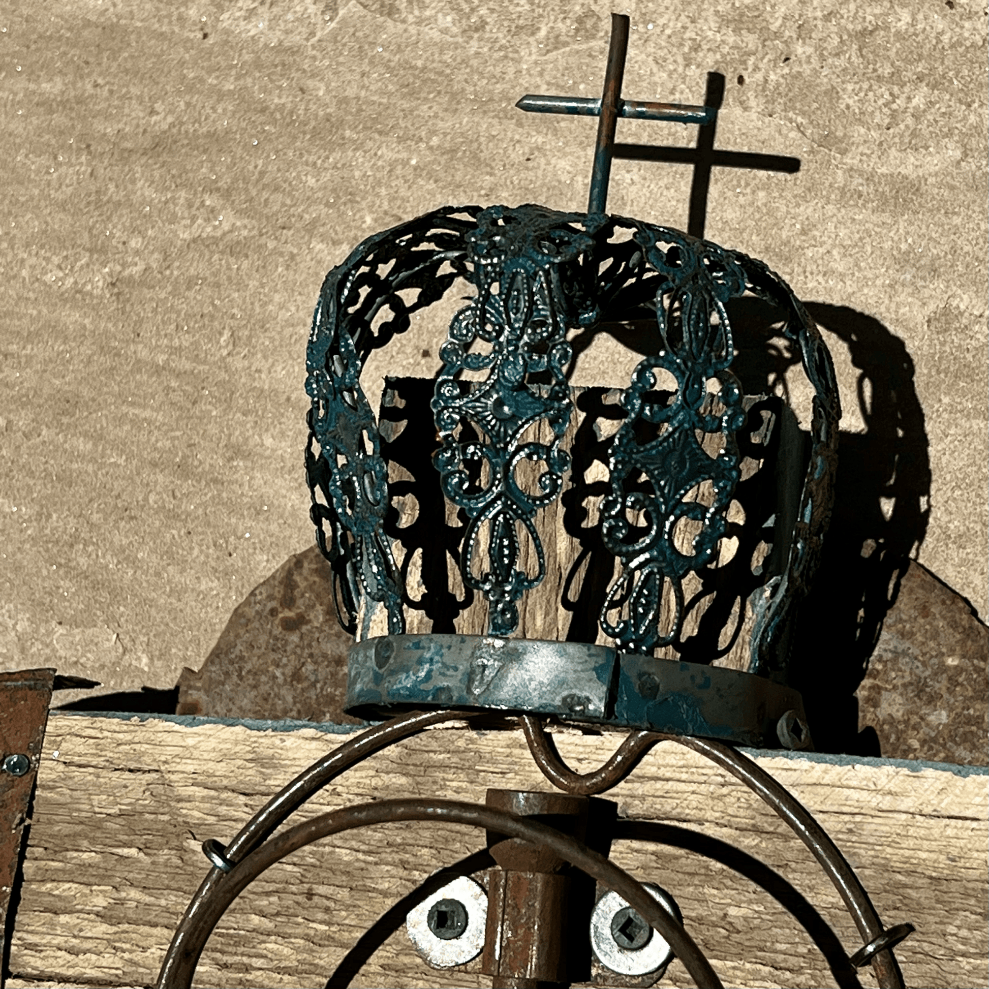 San Idelfonso Pueblo Cross (Santa Fe County, New Mexico) - From The Andes