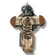 San Ildefonso Pueblo Cross | New Mexico Folk Art | Pablo Flores