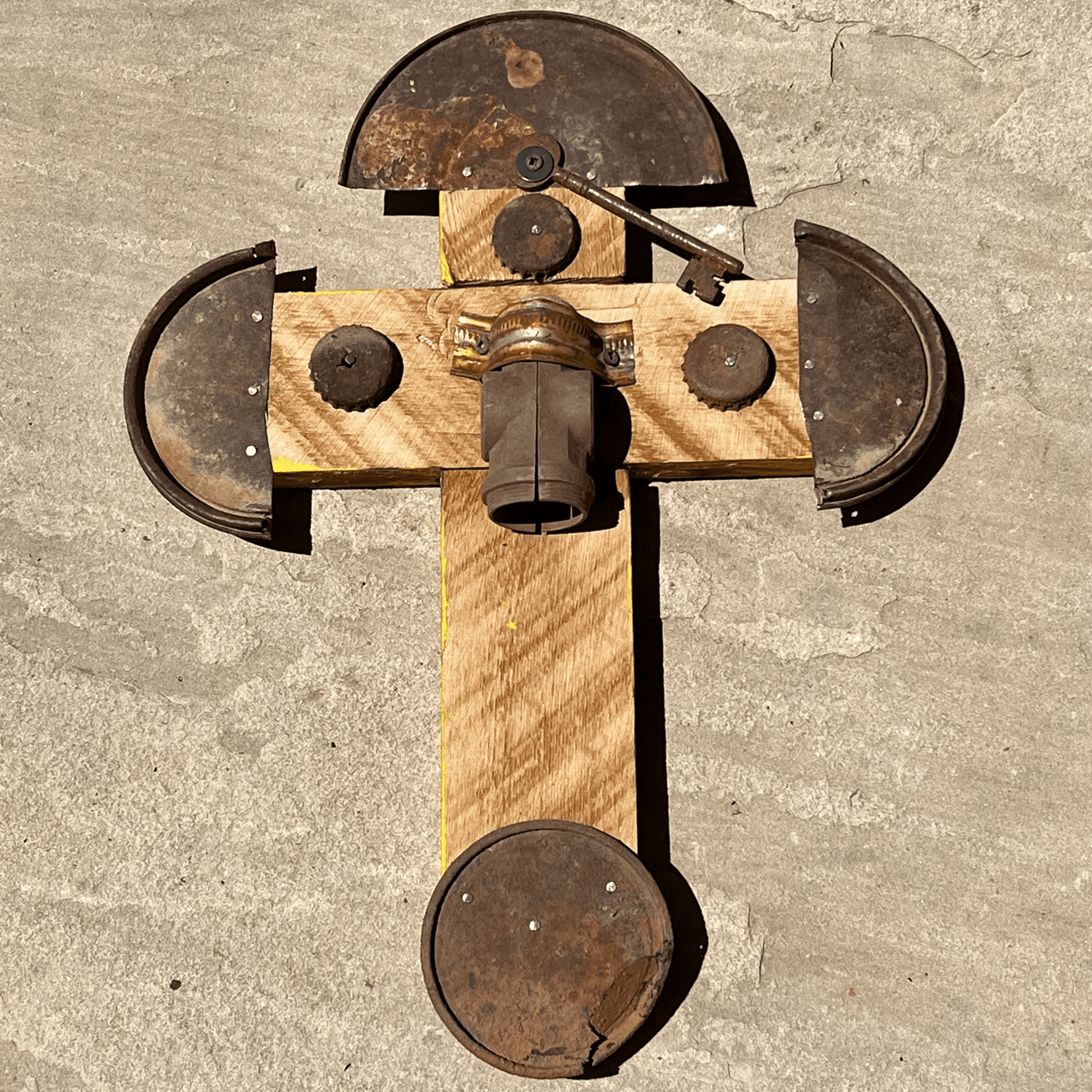 Sandia Pueblo Cross (Bernalillo County, New Mexico) - From The Andes