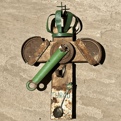 Tesuque Pueblo Cross (Santa Fe, County) - From The Andes