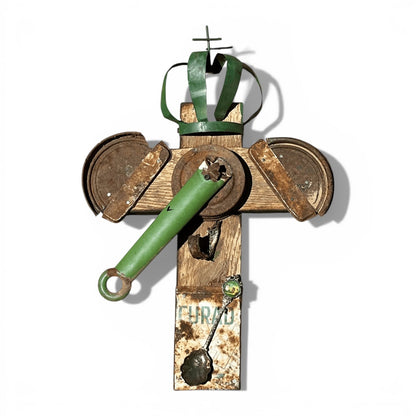 Tesuque Pueblo Cross (Santa Fe, County) - From The Andes