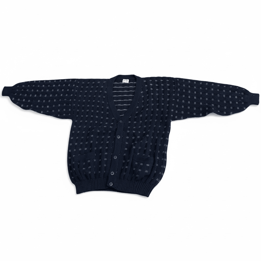 The Bergen Alpaca Cardigan | 100% Peruvian Alpaca | Men's Large - From The Andes
