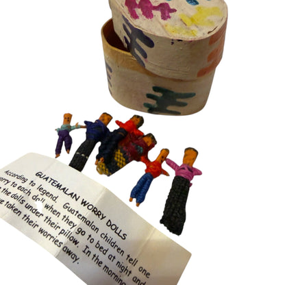 The Complete Worry Doll System: 5 - Set Artisan Collection - From The Andes