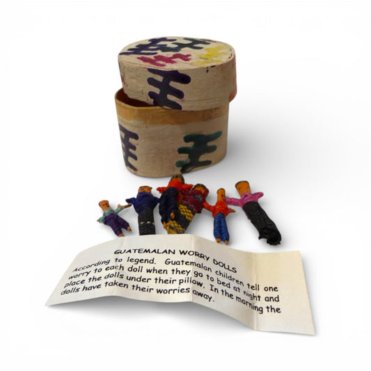 The Complete Worry Doll System: 5 - Set Artisan Collection - From The Andes