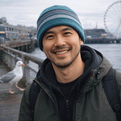 The Crest Beanie | Pure Alpaca - From The Andes