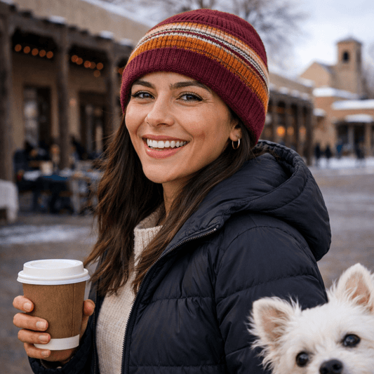 The Crest Beanie | Pure Alpaca - From The Andes