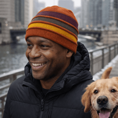 The Crest Beanie | Pure Alpaca - From The Andes
