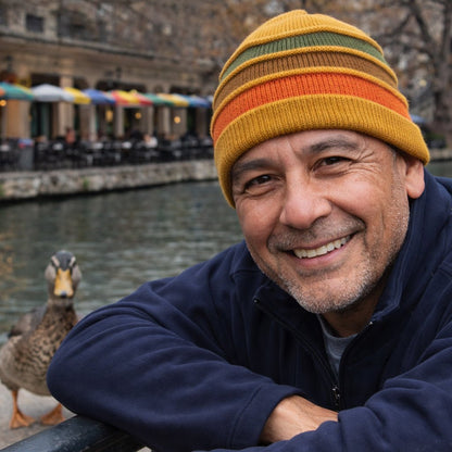 The Crest Beanie | Pure Alpaca - From The Andes
