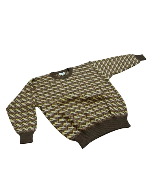 Durango Alpaca Jacquard Crewneck - From The Andes