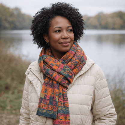 The Noble Scarf | Pure Alpaca Scarf - From The Andes
