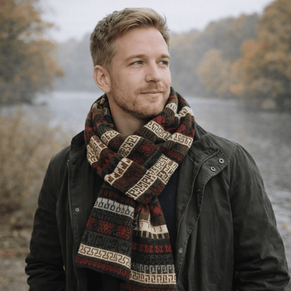 The Noble Scarf | Pure Alpaca Scarf - From The Andes
