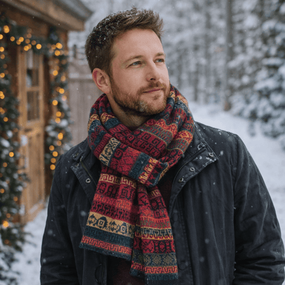 The Noble Scarf | Pure Alpaca Scarf - From The Andes