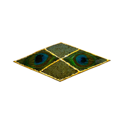 The Peacock Eye | Handcrafted Indonesian Barrette - From The Andes