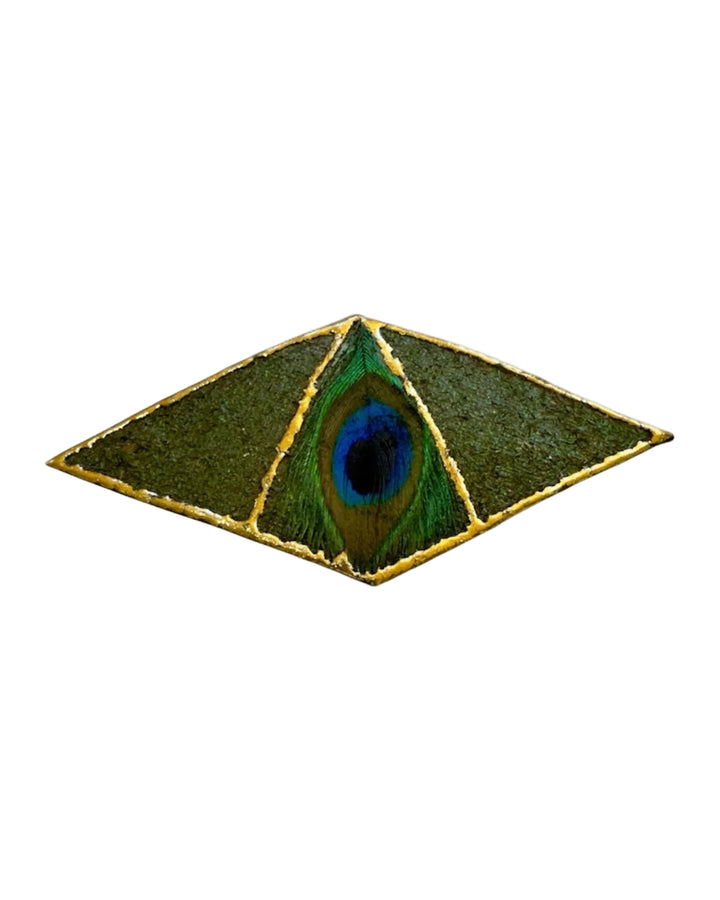 The Peacock Eye | Handcrafted Indonesian Barrette - From The Andes