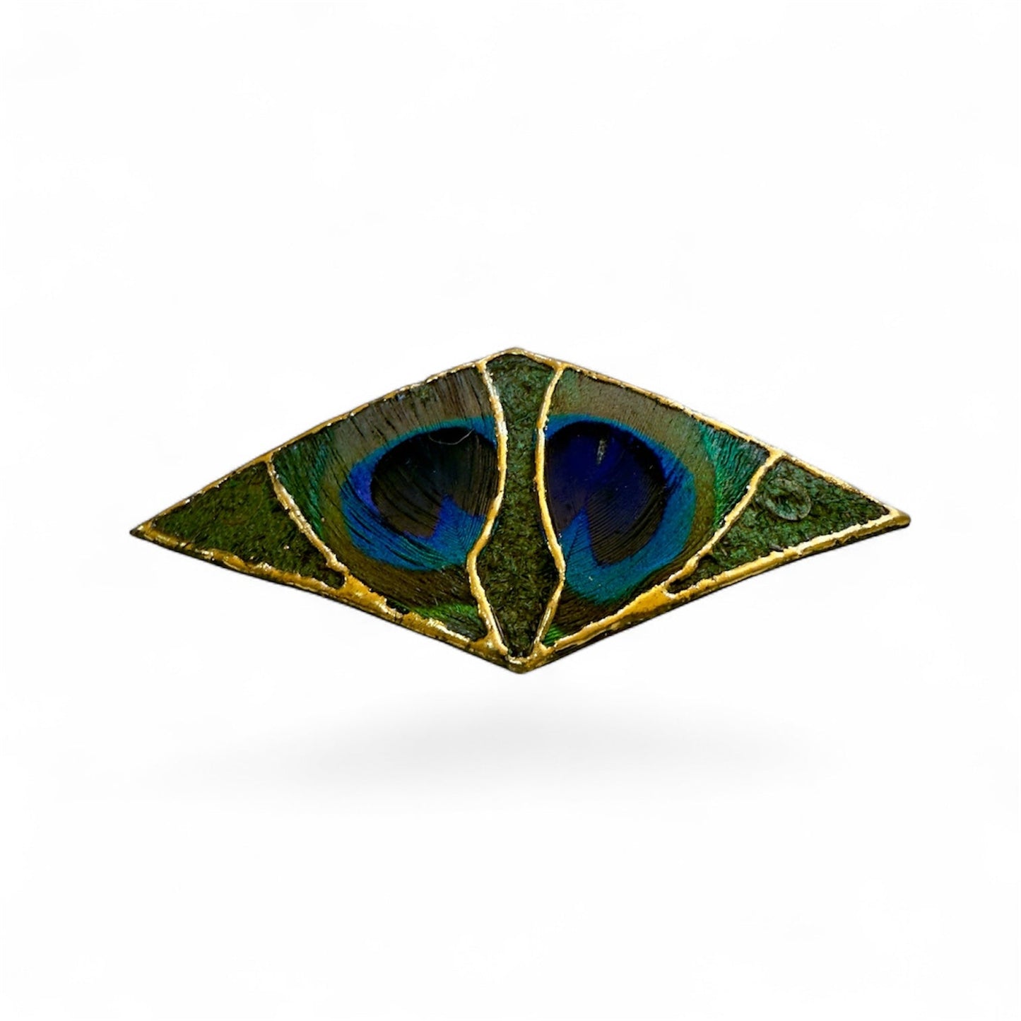 The Peacock Eye | Handcrafted Indonesian Barrette - From The Andes