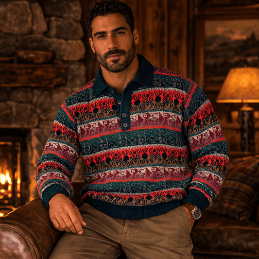 The Riga Pure Alpaca Sweater | 100% Peruvian Alpaca - From The Andes