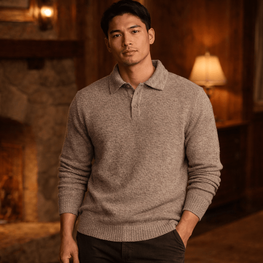 The Riga Pure Alpaca Sweater | 100% Peruvian Alpaca - From The Andes