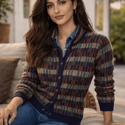 The Valencia Alpaca Cardigan - From The Andes