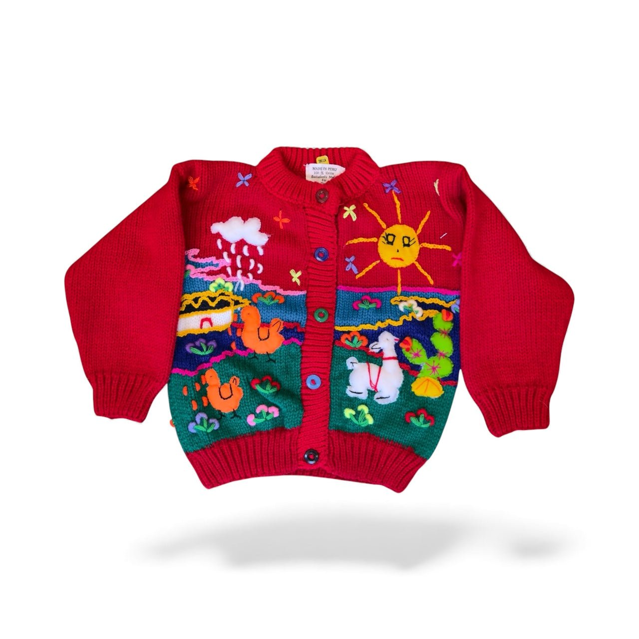 Tiny Traveler Cardigan - From The Andes