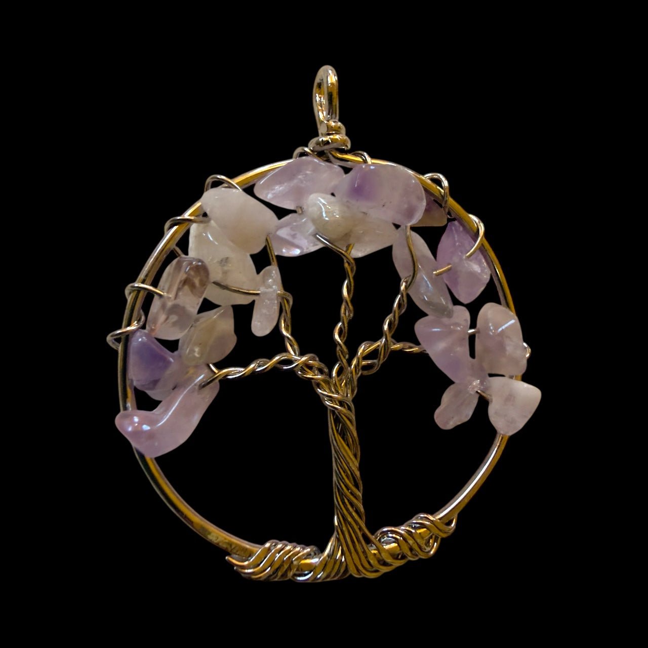 Tree of Life Gemstone Pendant - From The Andes