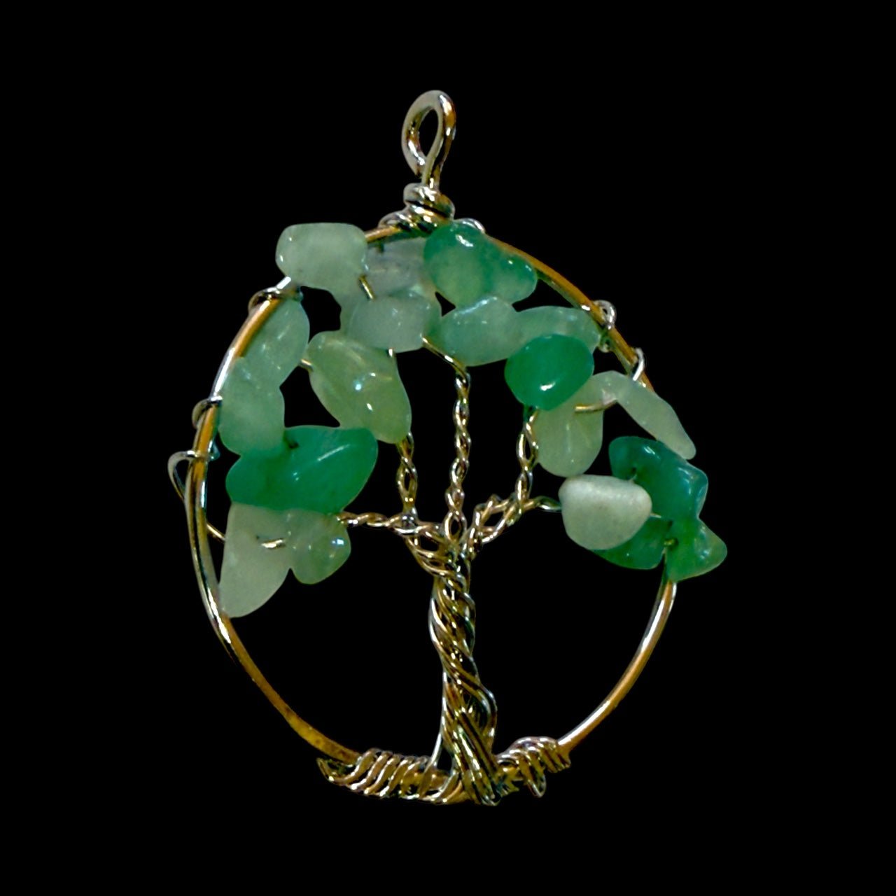 Tree of Life Gemstone Pendant - From The Andes
