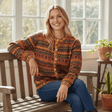 Le cardigan en jacquard Alpaca Vienna
