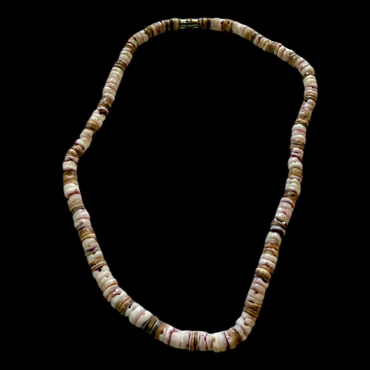 Vintage Boho Mexican Shell and Stone Bead Necklaces - From The Andes