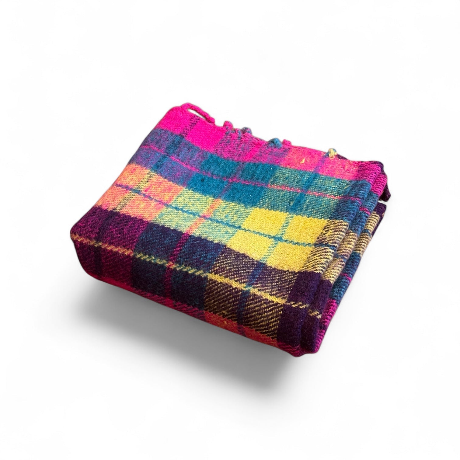 Vintage Bolivian Alpaca Heavyweight Blanket - From The Andes