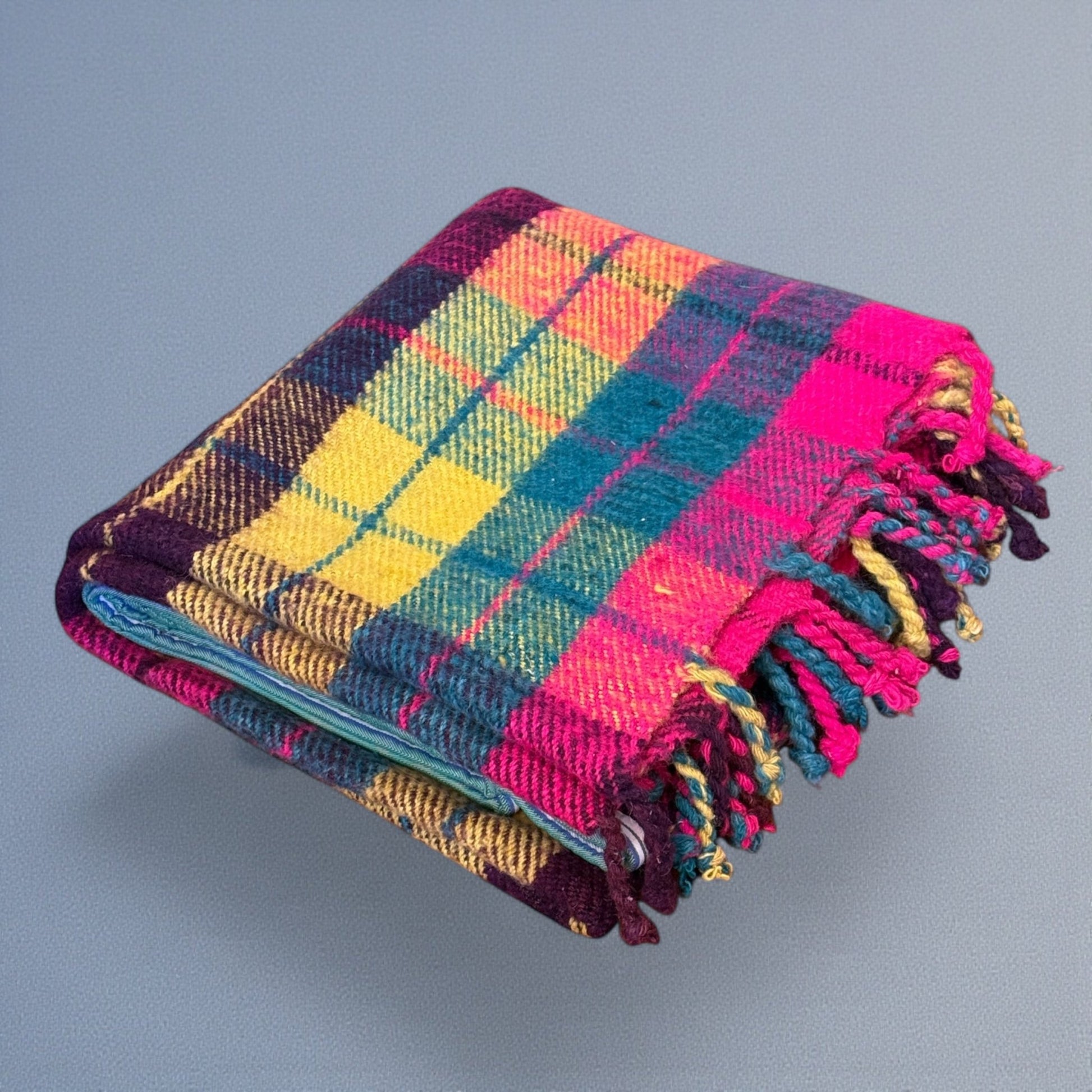 Vintage Bolivian Alpaca Heavyweight Blanket - From The Andes