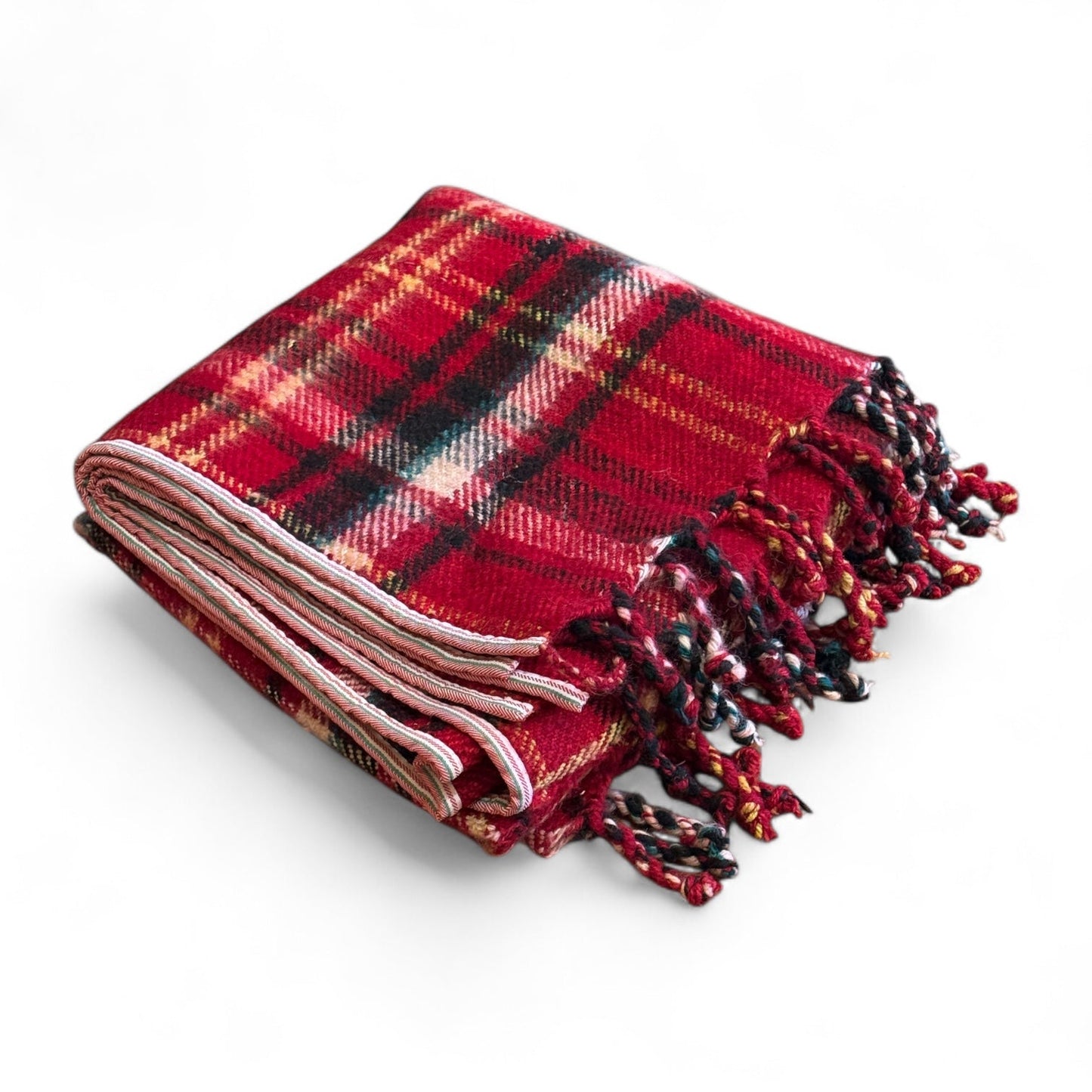 Vintage Bolivian Alpaca Heavyweight Blanket - From The Andes