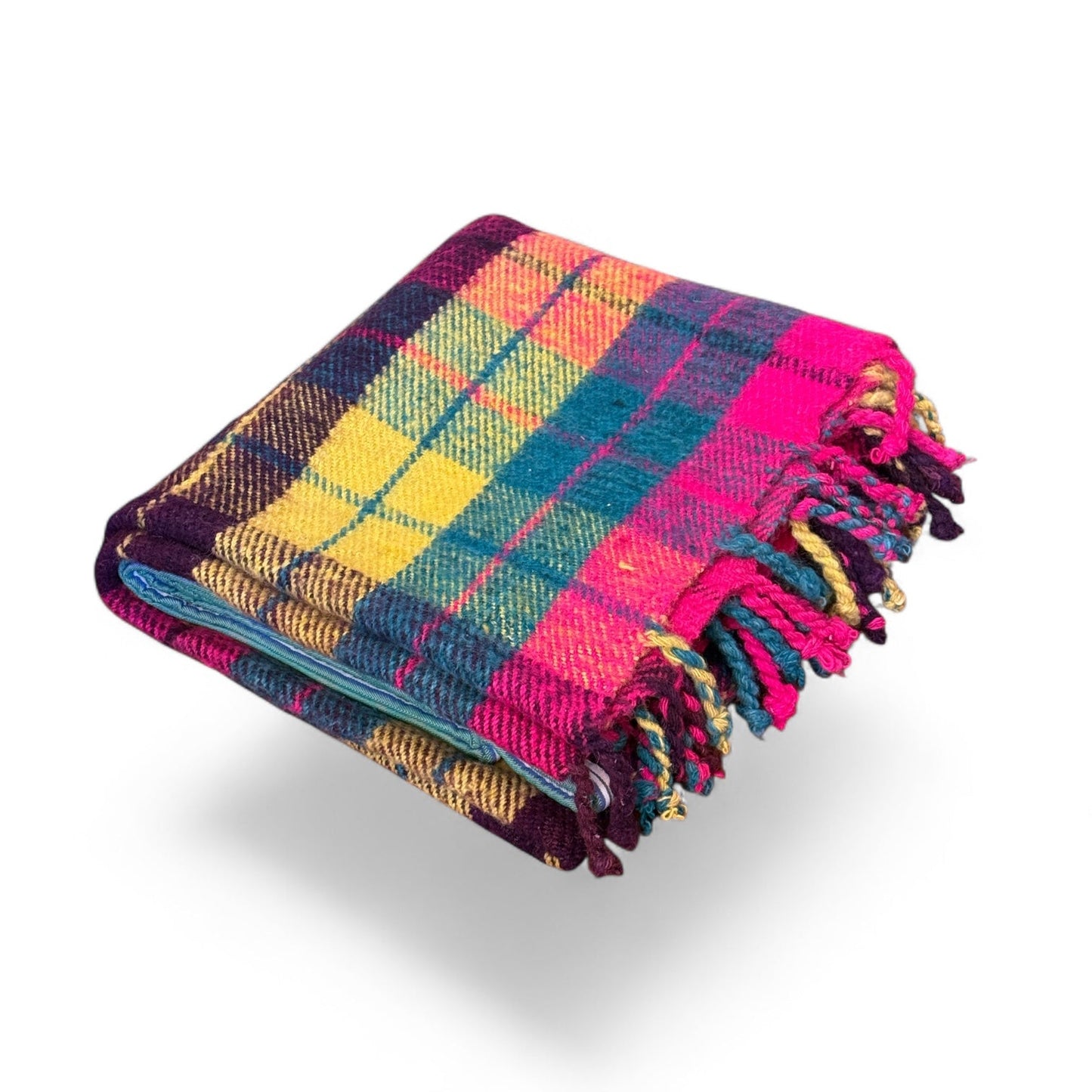Vintage Bolivian Alpaca Heavyweight Blanket - From The Andes