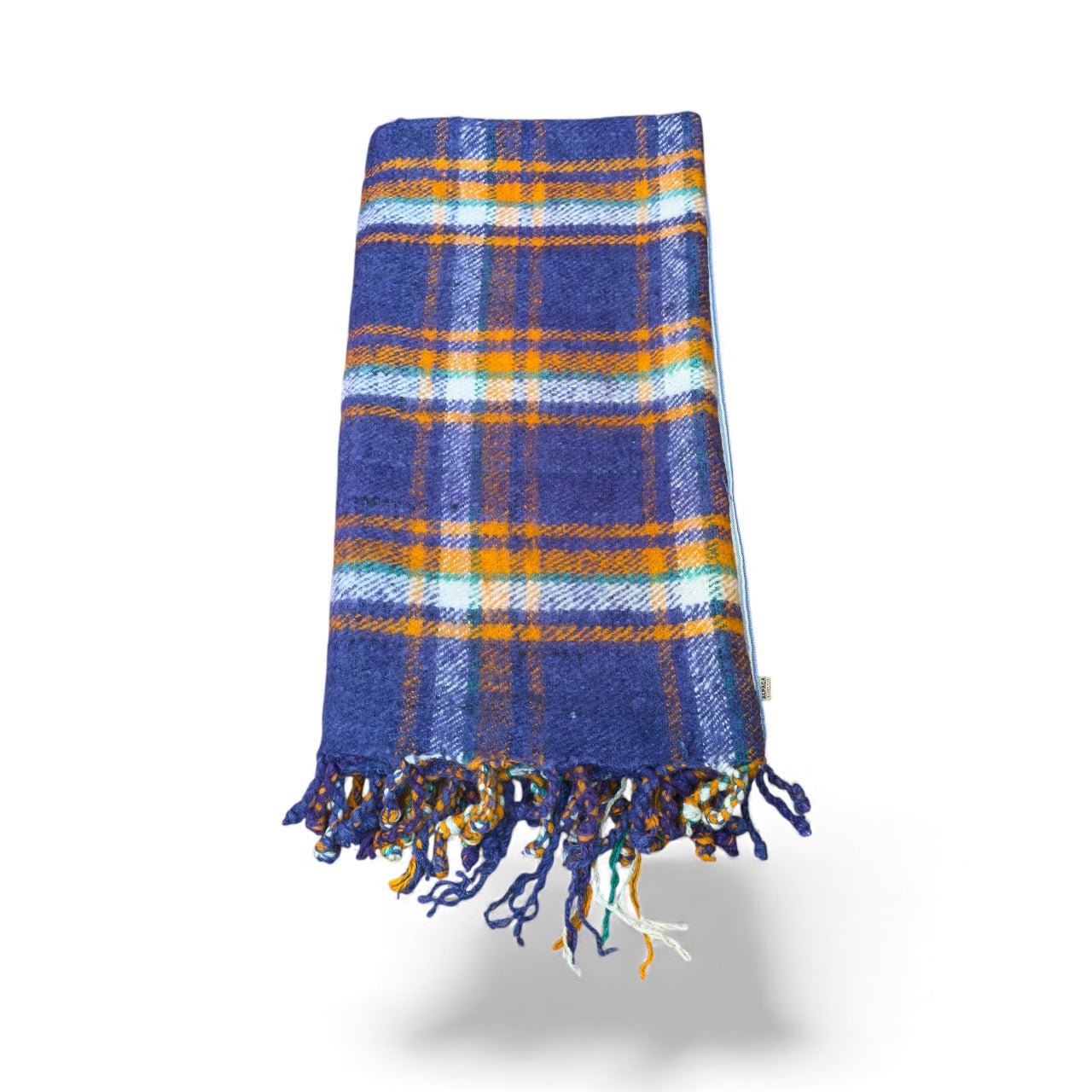 Vintage Bolivian Alpaca Heavyweight Blanket - From The Andes