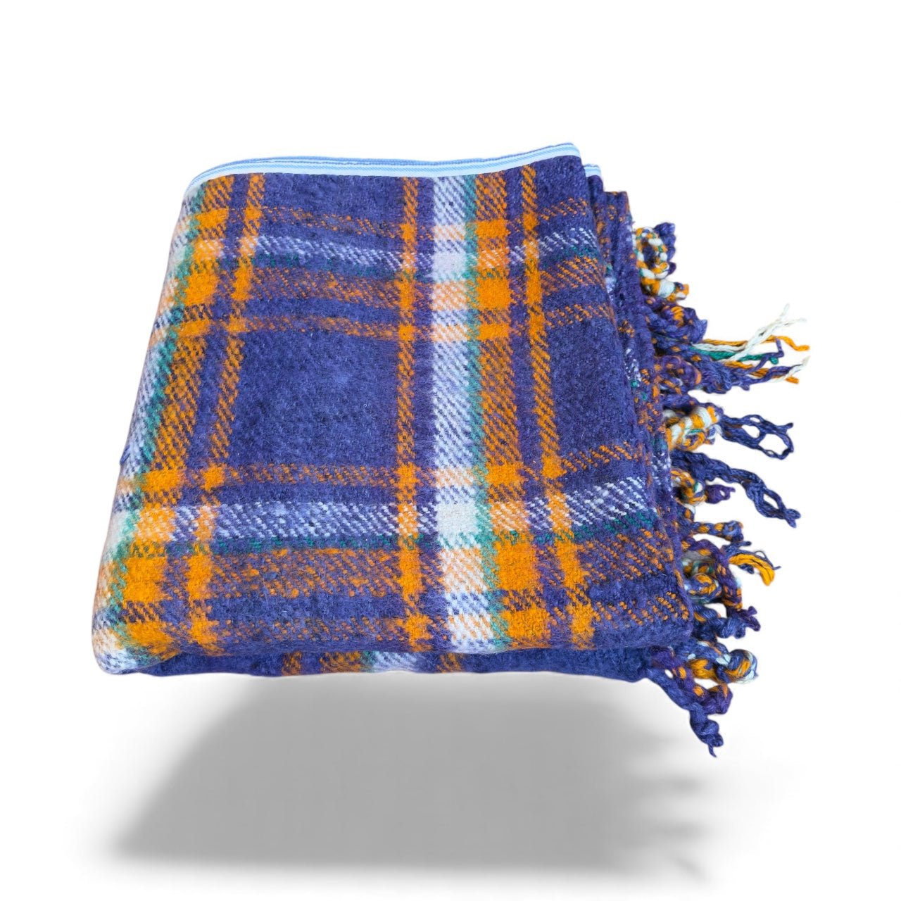 Vintage Bolivian Alpaca Heavyweight Blanket - From The Andes