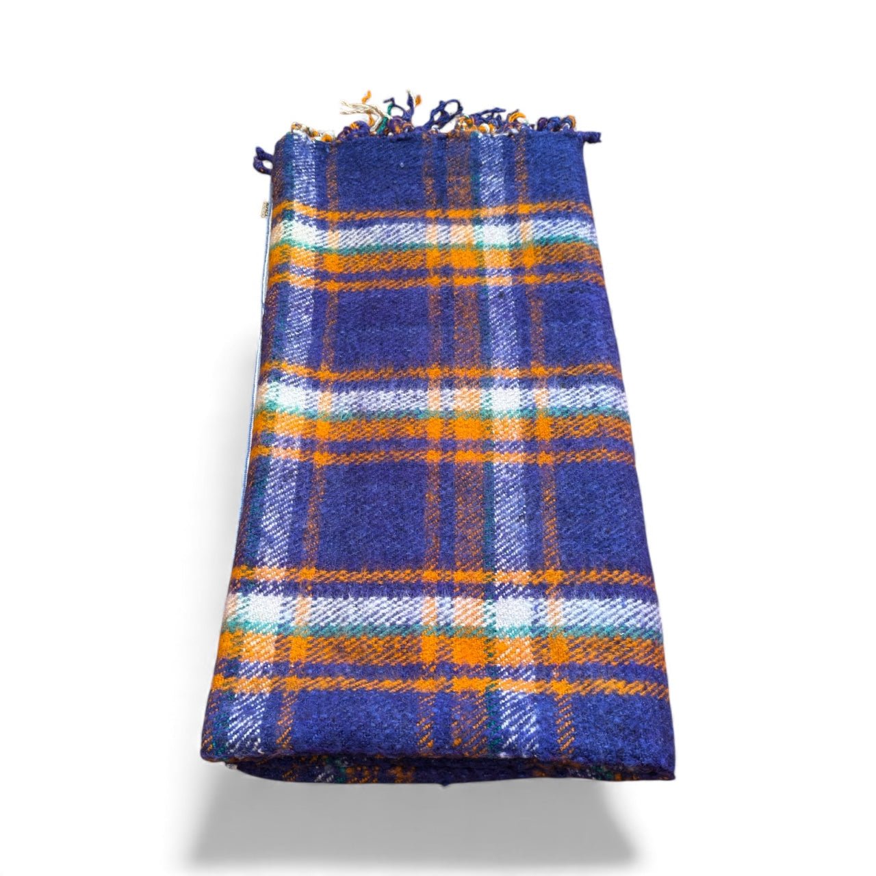 Vintage Bolivian Alpaca Heavyweight Blanket - From The Andes