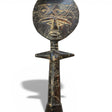 Figure Akua’ba double face vintage (36,8 cm) | Verso géométrique