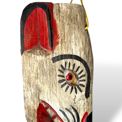 Vintage Guatemalan Coyote Mask - From The Andes