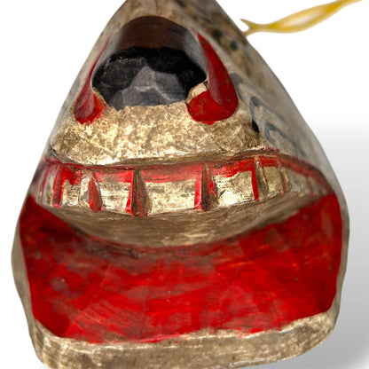 Vintage Guatemalan Coyote Mask - From The Andes
